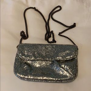JCrew sparkle purse